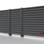 Ламели для забора жалюзи Luxe V RAL 7024 – порошковое покрытие, толщина 0,45 мм в Гудауте | фото 6