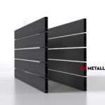 Планкен для забора 120 mm RAL 7024 – покрытие полиэстер, толщина 0,45 мм в Гудауте | фото 1
