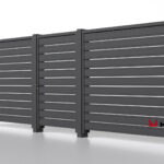Планкен для забора 120 mm RAL 7024 – покрытие полиэстер, толщина 0,45 мм в Гудауте | фото 5