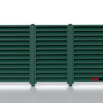 Ламели для забора жалюзи Royal Z RAL 6005 двустороннее покрытие порошковое, толщина 0,45 мм в Гудауте | фото 7